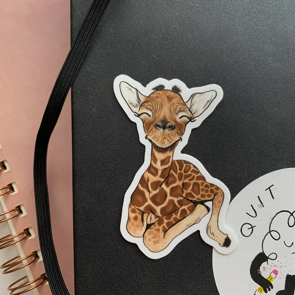 Baby Giraffe Sticker