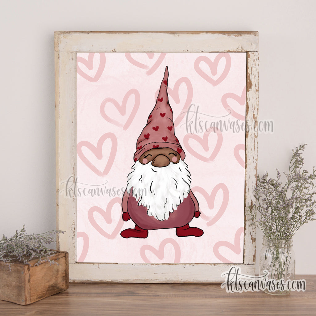 Pep the Love Gnome Art Print