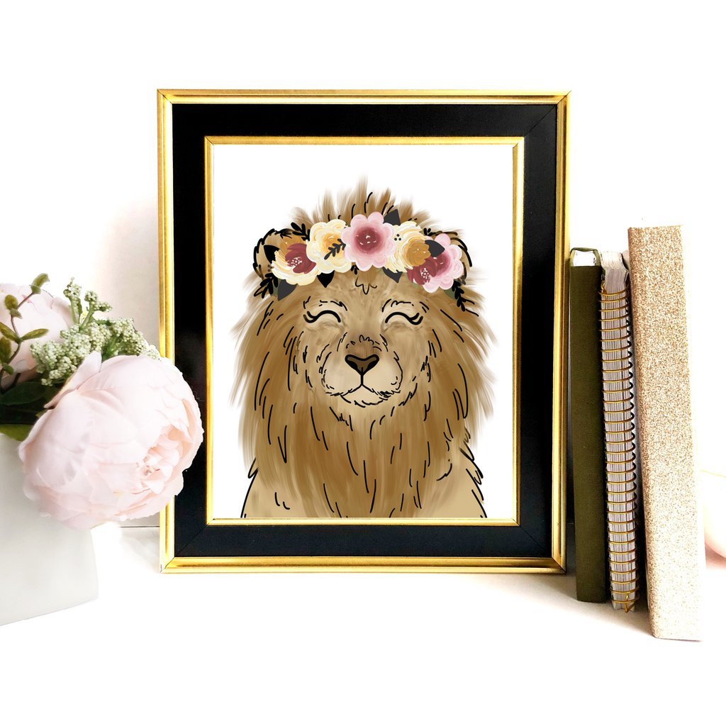 Print - Magical Lion Art Print