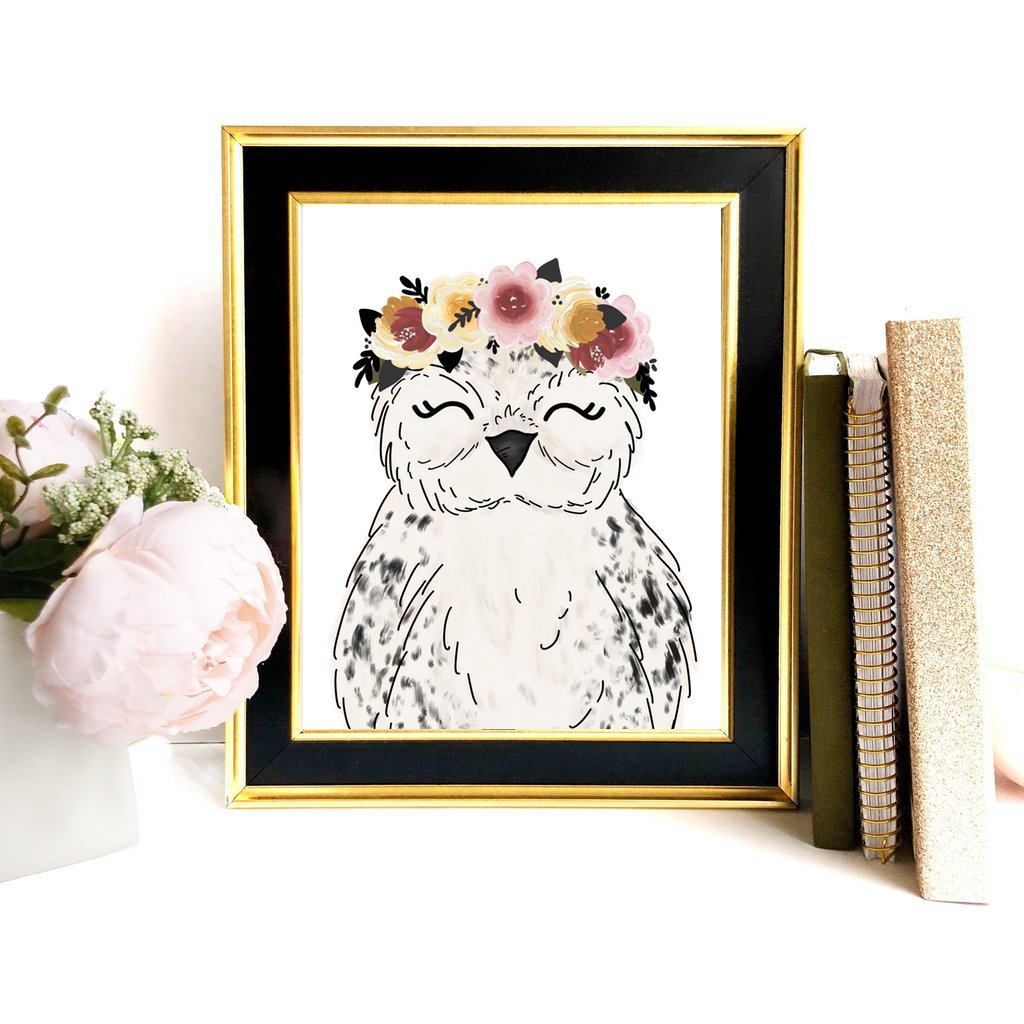 Print - Magical Owl Art Print