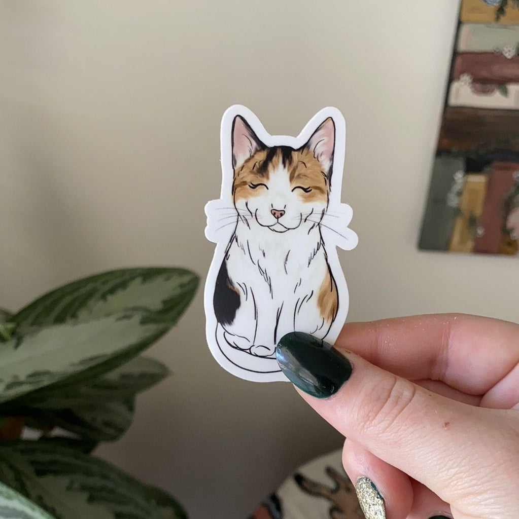 Sticker - Calico Cat #17 Sticker