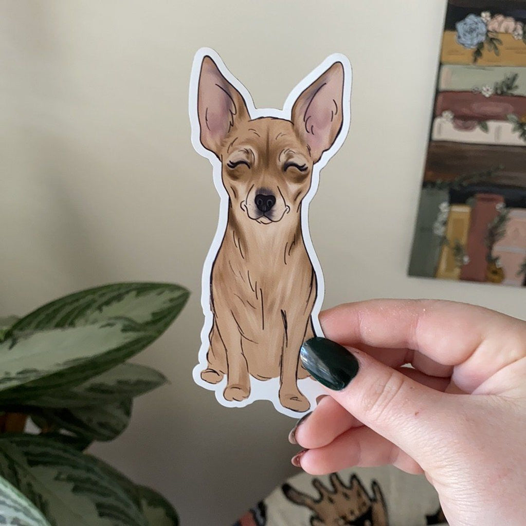 Sticker - Chihuahua #7 Magnet