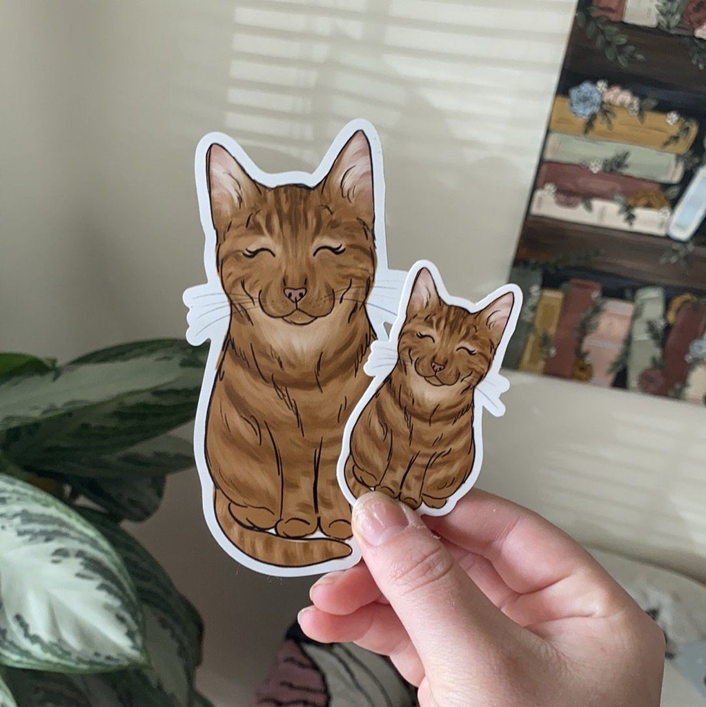 Sticker - Orange Cat #1 Sticker
