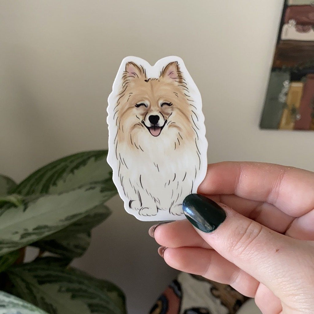 Sticker - Pomeranian #39 Sticker